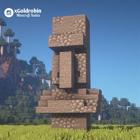 minecraft villager statue